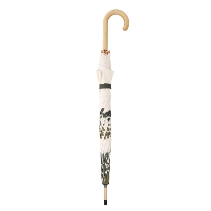 Parapluie Automatique Doppler Nature Magic Eden - Imprimé Floral Beige, 100% Polyester Résistant à L'eau