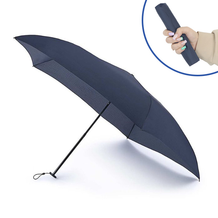 Fulton Aerolite Navy Lightweight Ladies' Small Umbrella