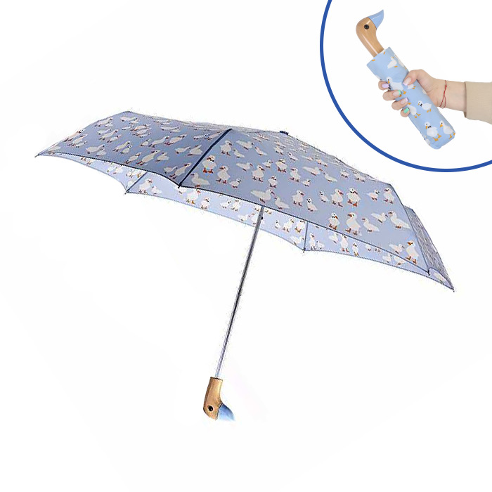 Fulton Curio UV Folding Duck Umbrella