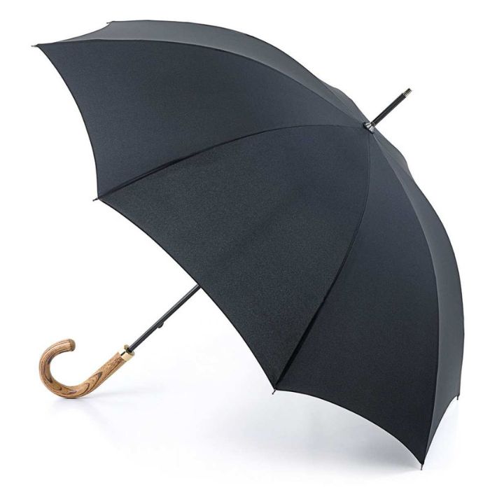 Fulton Commissioner Classic Black Gents' Walking Umbrella