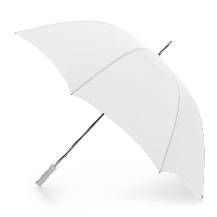 Big shop white umbrella