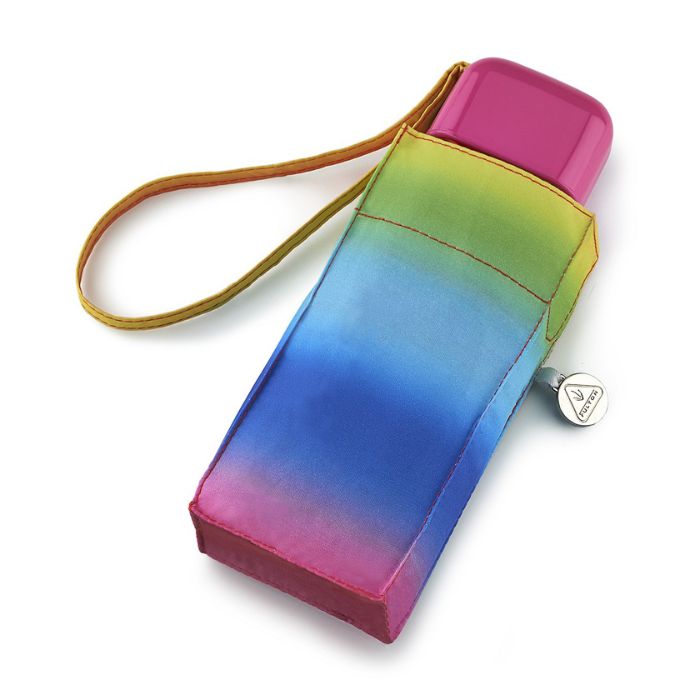 Fulton Tiny Rainbow Ultra-Compact Handbag Umbrella