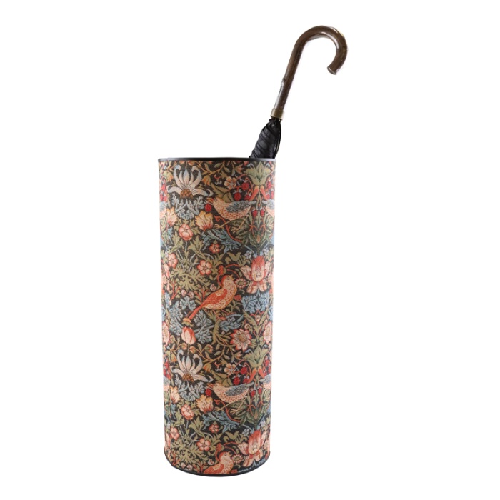Strawberry Thief Charcoal Umbrella Stand | Umbrellas.co.uk