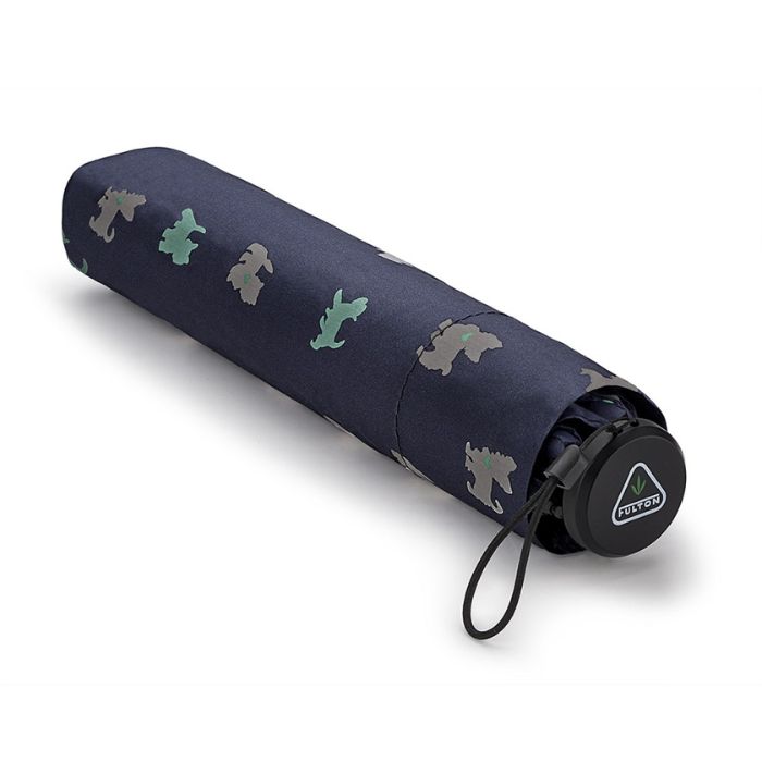 Parapluie Fulton Aerolite 1 Gris - Ultra Léger (86g), Résistant Au Vent, 5 Baleines Carbone