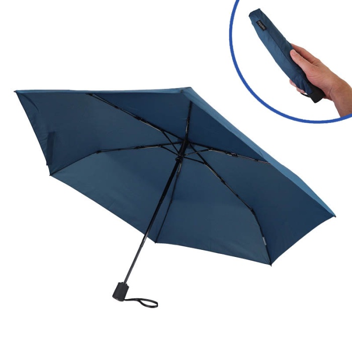 Parapluie LED Solaire Doppler Mini Light Up – Bleu Réfléchissant – Neuf Avec étiquettes