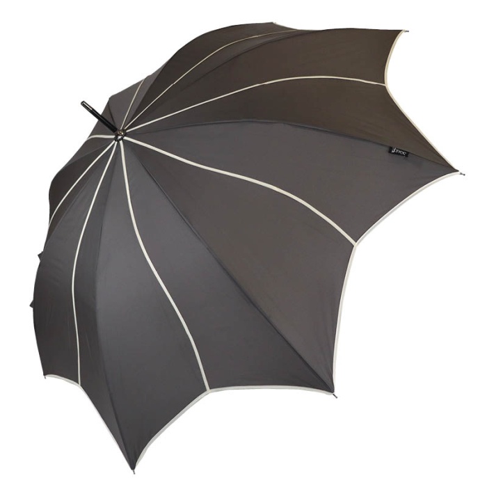 Soake Soake Everyday Swirl Umbrella (Charcoal) | Umbrellas.co.uk